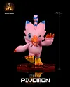 Megahouse Scale Sora Takenouchi & Piyomon - Digimon Resin Statue - MIMAN Studios