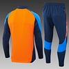Joyfball 2024/2025 Juventus Half-Pull Training Suit Orange Football Shirt 1:1 Thai Quality