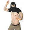 T-shirt D&eacute;guisement Ninja