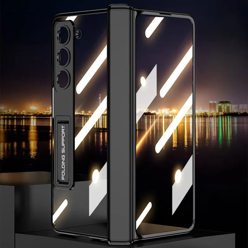 Suitable for Samsung Z Fold series eye protection full-coated film electroplated shock-proof mobile phone case
