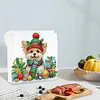Acrylic Double Sided Christmas 5D DIY Diamond Art Paper Towel Storage Rack Napkin Holder Kit