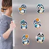 6Pcs Penguin Diamond Painting Fridge Magnet Diamond Art Magnets Decals Kit