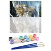 (US Local)Castle-Paint By Numbers Kit(80x40cm)