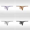 Men's Ice Silk Elastic Silky Thong U-Convex Seamless Sexy Thin Strap Tight T-Pants