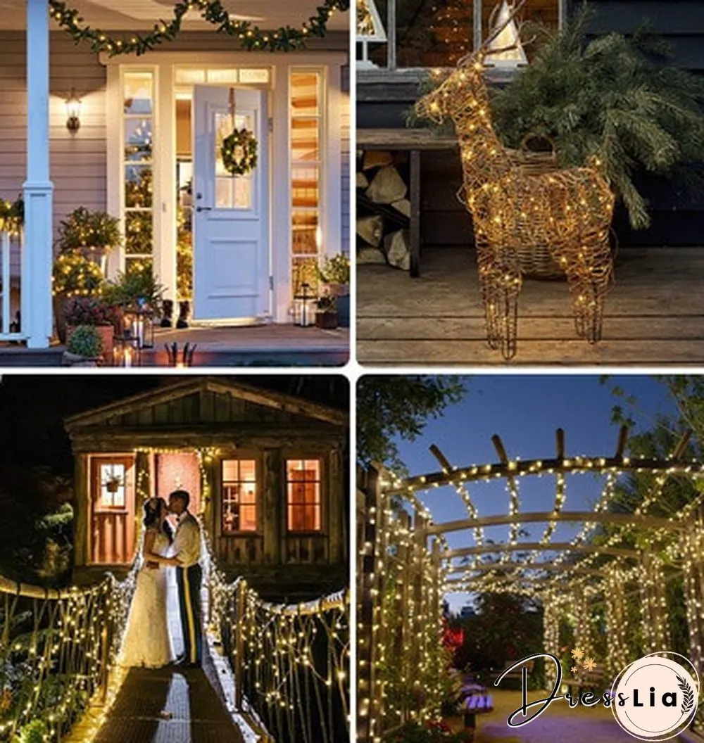 Solar String Fairy Lights 30M 300Led / 5M 50 Led Waterproof Outdoor Garland Solar Power Lamp Christmas For Garden Home Decoration