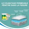 Adh&eacute;sif Scellant Innovant P&acirc;te Solide Polyur&eacute;thane Rev&ecirc;tement Imperm&eacute;able