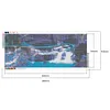 Diamond Painting-5D Full Square Drill Purplr Waterfall(80x40cm)