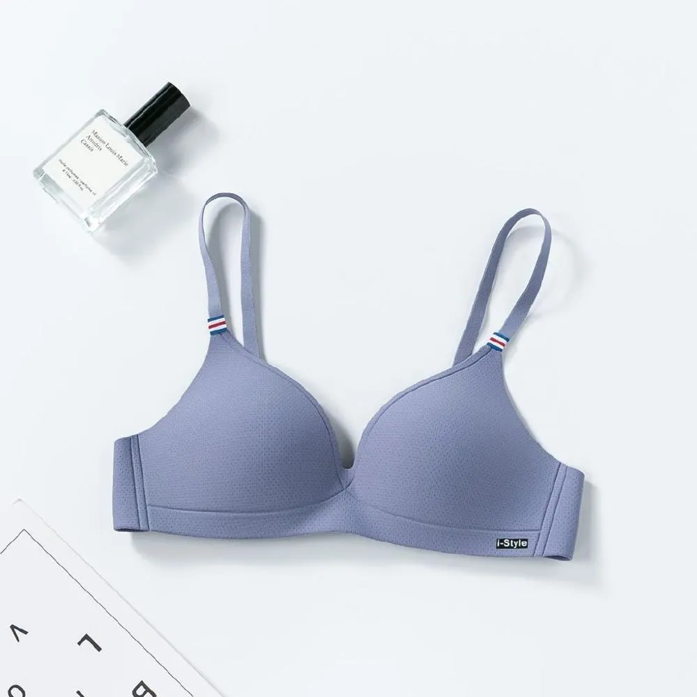 A/B Cup Seamless Bra Women Underwear One Piece Bras Female Brassiere Bralette for Girls Solid Color Breathable Intimate Lingerie