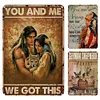 3PCS Large German - Vintage Metal Signs Set - 20*30cm/30*40cm