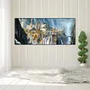 (US Local)Castle-Paint By Numbers Kit(80x40cm)