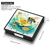 Bee Leather Diamond Painting Notecard Box Contains 160 Sheets of Paper
