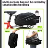 14L Bike Rear Rack Bag Bicycle Trunk Bag Waterproof Hard Shell for MTB Road Bike