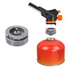 Cartridge Tank Adapter Aluminum Alloy Gas Tank Refill Adapter for Camping Picnic