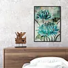 Flower-3 strands 11CT Stamped Cross Stitch-40*50CM