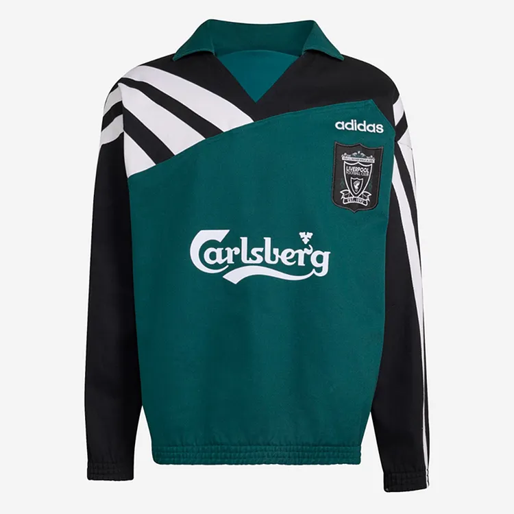 【S~4XL】Liverpool 25/26 Retro Long-Sleeve Drill Top (Reissue of 1995/96)