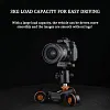 Electric Slide Rail Intelligent Wireless Remote Control SLR Mobile Phone Holder Camera Car Straight Curve Shooting Photography Car With Wireless Remote Control, USB Charging, Adjustable Speed, Suitable For All SLR Cameras And Home DV Cameras