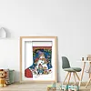Christmas Socks - 11CT Stamped 3 Strands Cross Stitch 40*50cm/15.75*19.69in