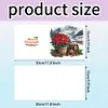 6PCS Christmas DIY Diamond Art Greeting Cards Congratulations Cards & Gifts