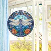 >SALE<Dragonfly Diamond Painting Art Pendant Colorful Diamond Drawing Hanging Ornament
