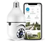 Cam&eacute;ra de s&eacute;curit&eacute; wifi sans fil avec ampoule