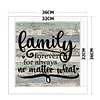 Letters-11CT Stamped Cross Stitch Kit(36*36cm)
