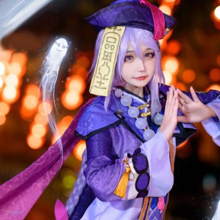 Genshin Toys Qiqi  Cosplay Costume