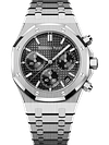 Black Silver - 904L Steel - Quartz- 38mm