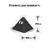 Gildsolid x Liquid Cat Super Mini Fingertip Rotating Pyramid Finger Gyroscope Decompression Toy EDC