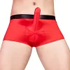 Men's Sexy Underwear Lightweight High-Elasticity Silky Smooth Stylish Boxer Briefs
