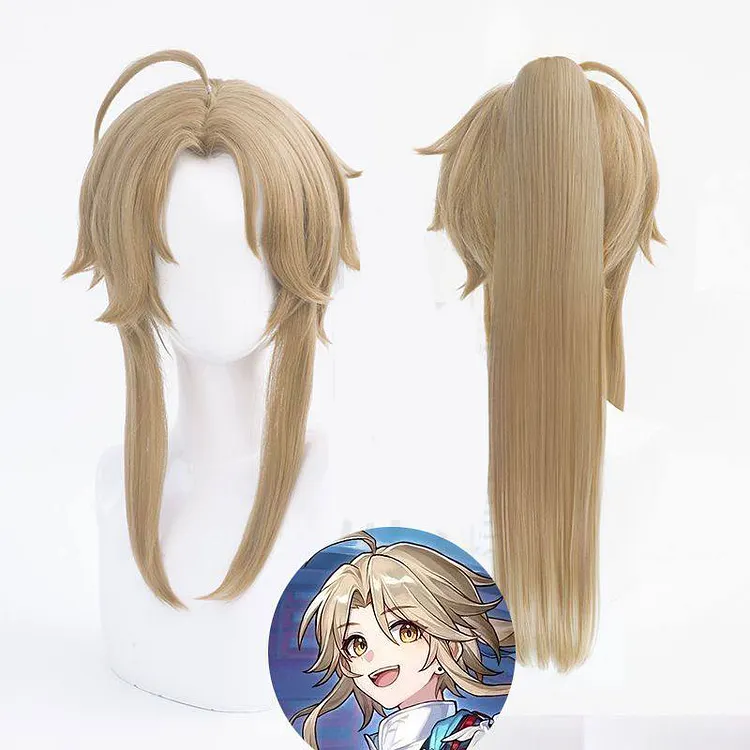 Honkai Star Rail Yanqing Cosplay Wig