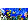 (Big Size) Underwater Fish World - Full Round Diamond Painting  100*40cm