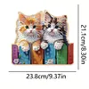 (US Local)Cat 3 Hooks Diamond Painting Hook Rail Diamond Art Hanging Hooks Kit