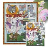 (Multi-Style) Cartoon-11CT Stamped Cross Stitch 50*60cm/19.69*23.62in (Big Size)