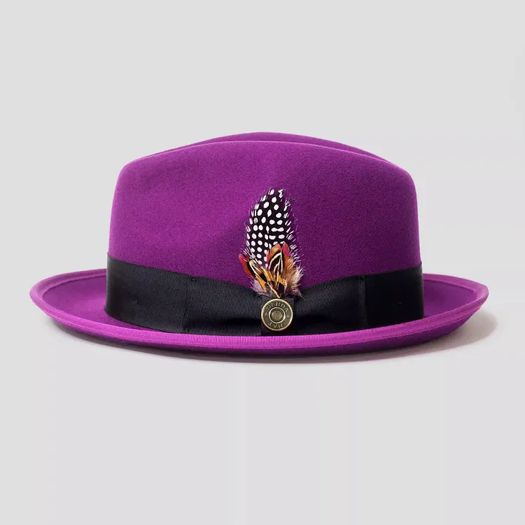 Tienda Bikary Fedora &ndash; Violet[Fast shipping and box packing]
