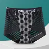 Seamless Printed One-Piece Ice Silk Hollow Lace Briefs