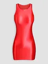 Men's vest shiny hip dress