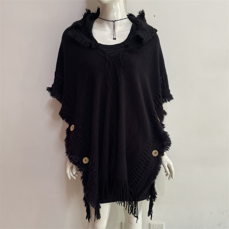 zolucky Long Sleeve Casual Cloak | IFYHOME