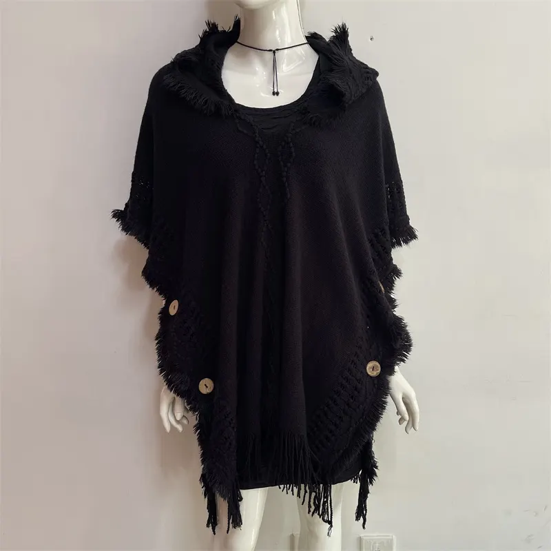 zolucky Long Sleeve Casual Cloak | IFYHOME
