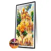 >SALE<5D DIY Full Round Drill Diamond Painting Rose Manor Art Home Decoration (sz2606)