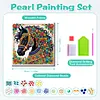 (Pre-Framed)Horse-Special Shape Diamond Painting Kit(29x29cm)