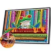 >SALE<5D DIY Full Round Drill Partial AB Diamond Painting Reading Frog Kit 55x45cm