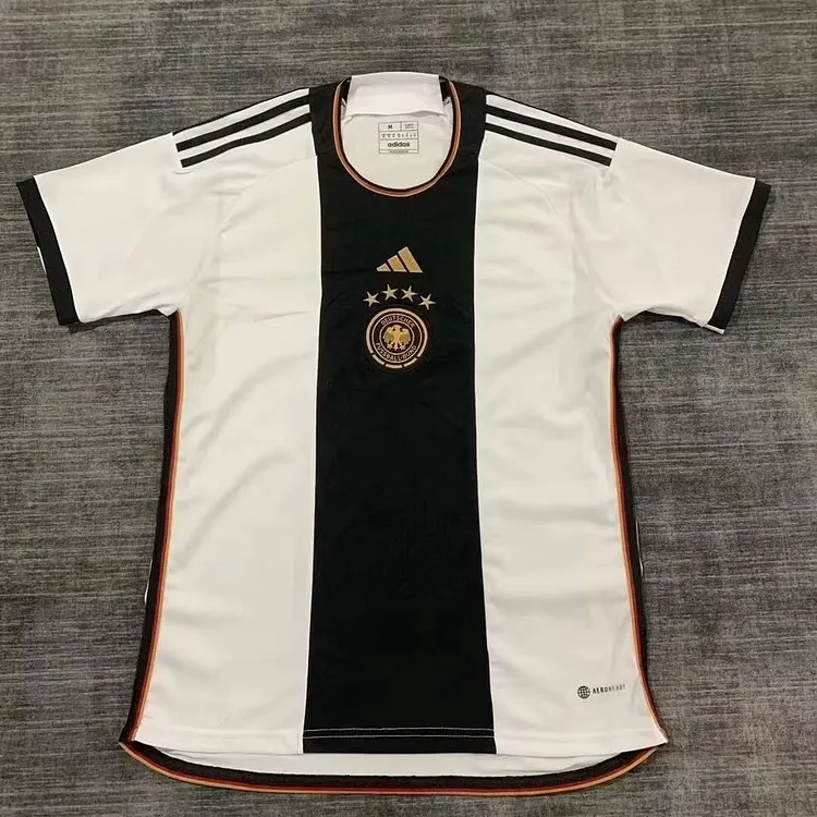 Germany 2022 Retro Home Football Jersey