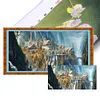 (US Local)Wonderland-14CT Stamped Cross Stitch Kit(80x40cm)