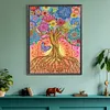 >SALE<5D DIY Partial Special Shaped Drill Diamond Painting Tree Butterfly Decor30x40cm