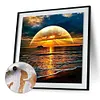 Sunrise At Sea-Paint By Numbers Acrylic Painting 50*50CM
