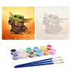 Star Wars - Yoda-Paint by Numbers Acrylic Painting    20*20cm