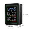 10-in-1 Air Quality Monitor with Display Air Quality Tester for Home Cars Plants