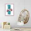 Flamingo - 14CT Stamped Cross Stitch Kit(25x33cm)