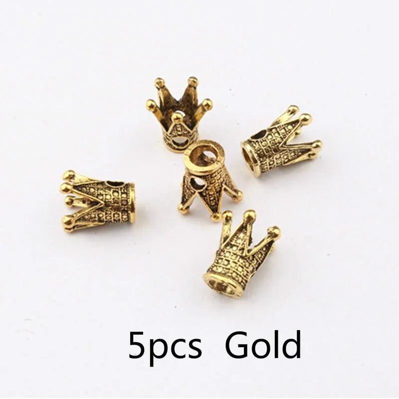 Hair Braid Coin Leaves Retro Colorful Beads Pendant Charms Rings Clip Headband for Pierced Hip-hop Braiders Leaves Accessories
