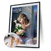【Limited Stock Sale】Lily Girl-Paint by Numbers Acrylic Painting 40*50CM